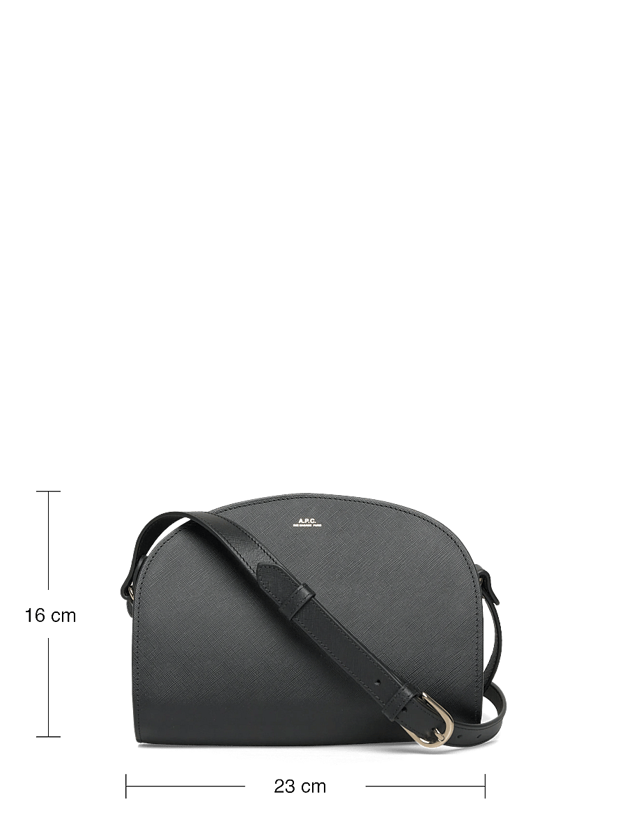 A.P.C. - SAC DEMI-LUNE - populaarsed kotid - noir - 3