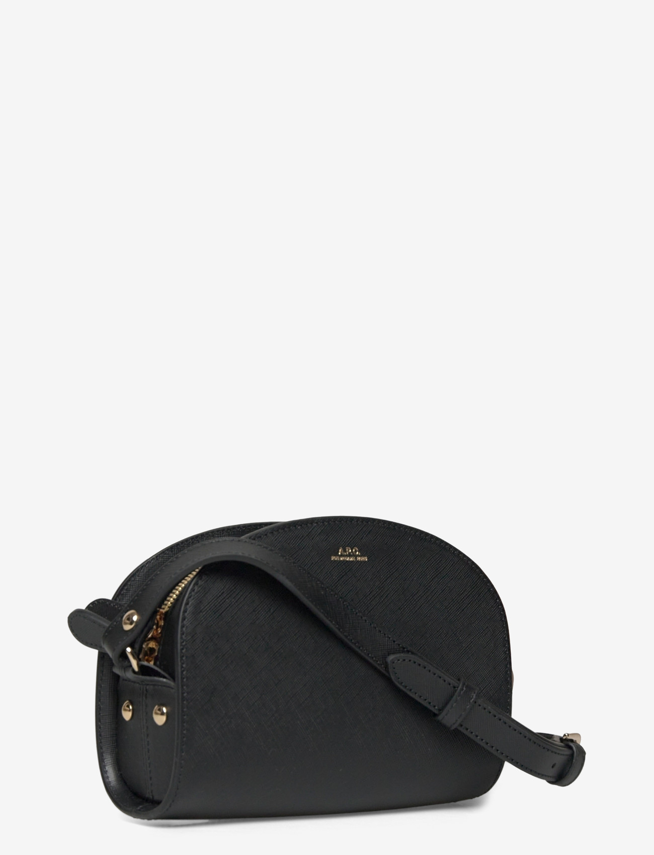 A.P.C. - SAC DEMI-LUNE MINI - crossbody bags - noir - 2