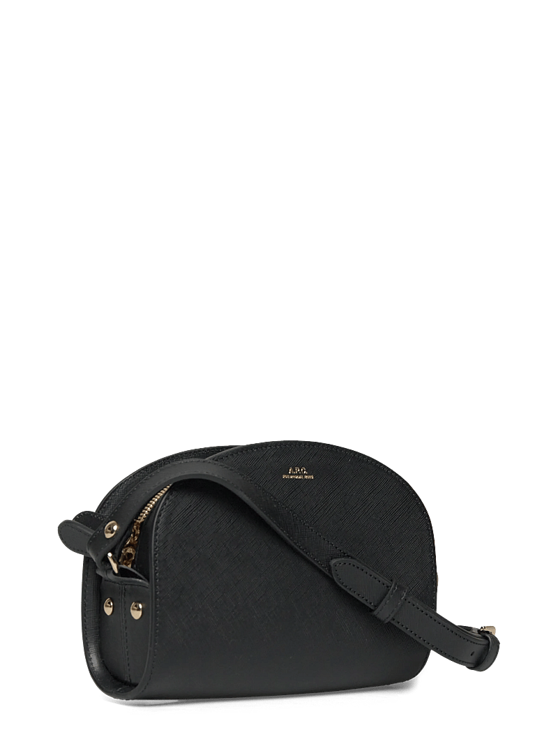 A.P.C. - SAC DEMI-LUNE MINI - crossbody bags - noir - 2