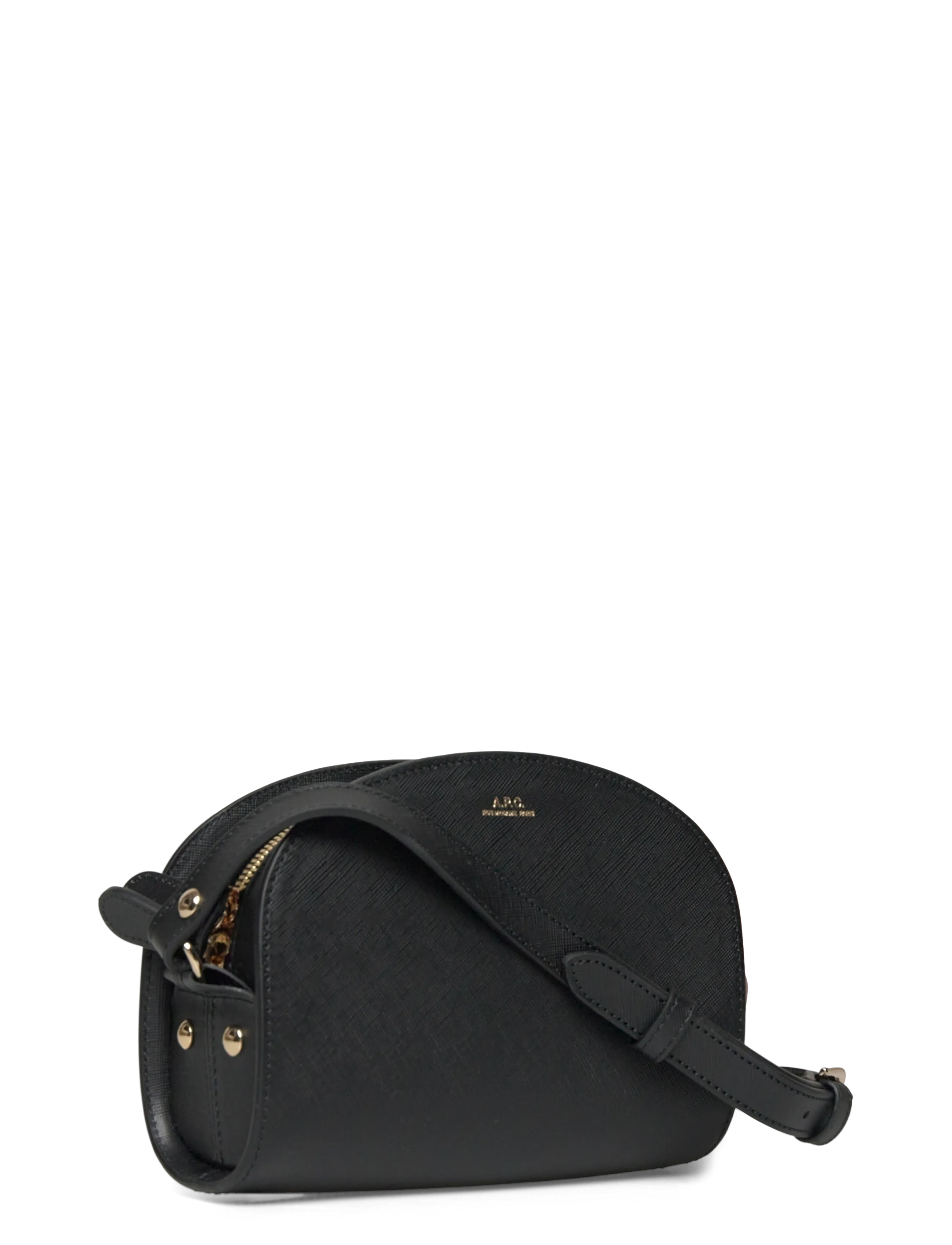 A.P.C. - SAC DEMI-LUNE MINI - crossbody tassen - noir - 2