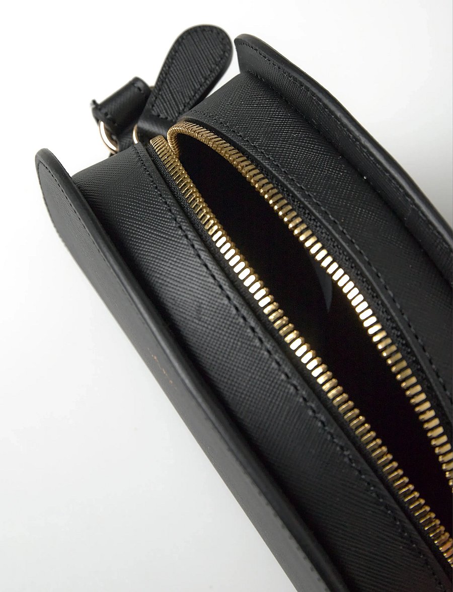 A.P.C. - SAC DEMI-LUNE MINI - crossbody tassen - noir - 4