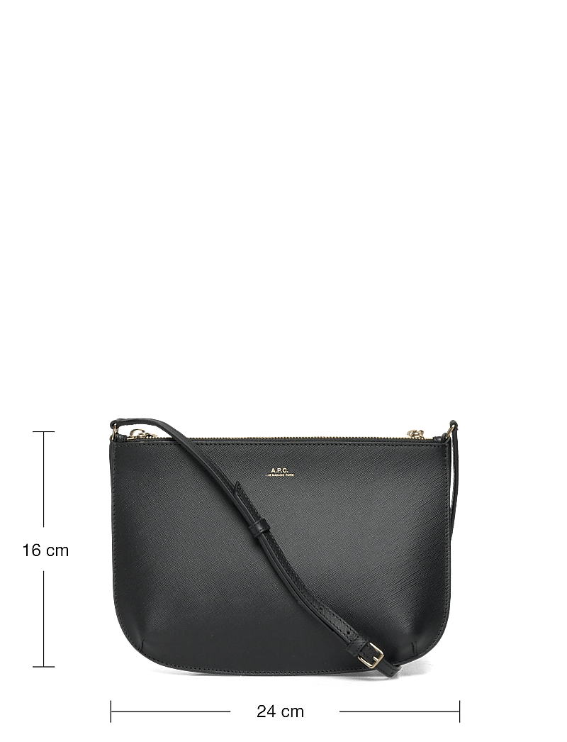 A.P.C. - SAC SARAH - crossbody kotid - noir - 3