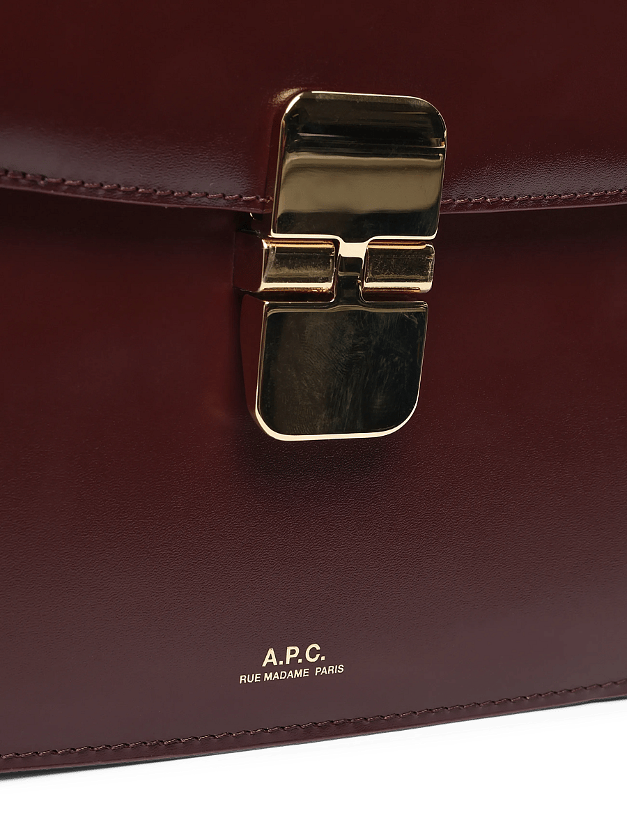 A.P.C. - sac grace - umhängetaschen - vino - 2
