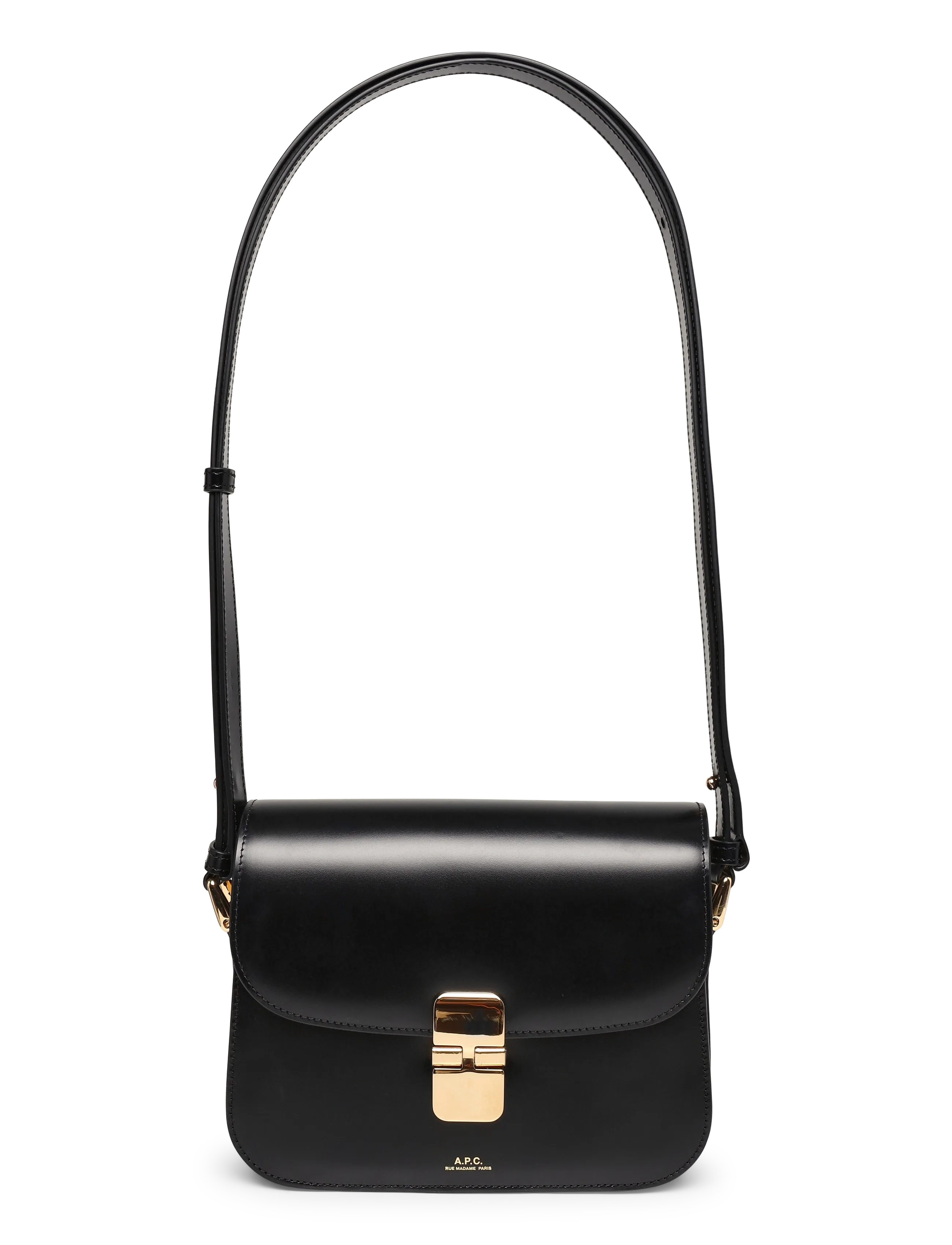 A.P.C. sac grace small - Kotid - BLACK / black