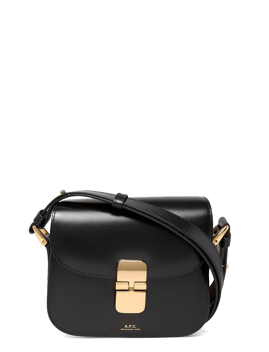 A.P.C. - bag grace mini - top handle tasker - noir - 0