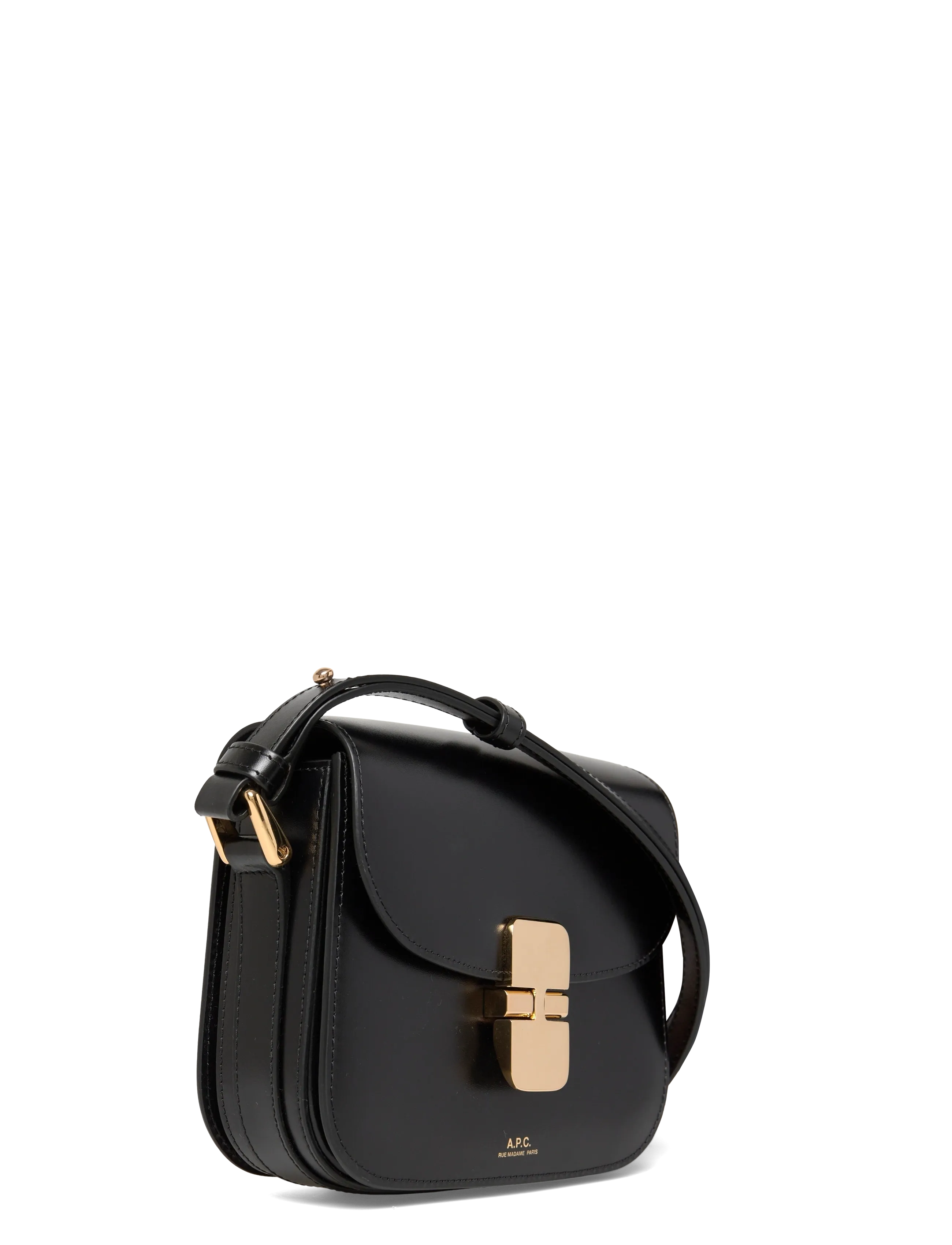 A.P.C. - bag grace mini - top handle tasker - noir - 2