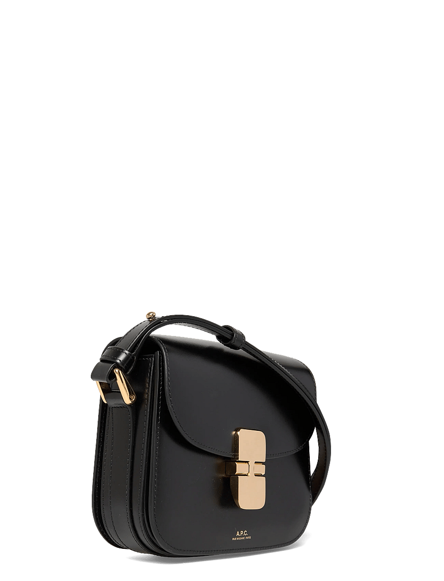 A.P.C. - bag grace mini - top handle tasker - noir - 2