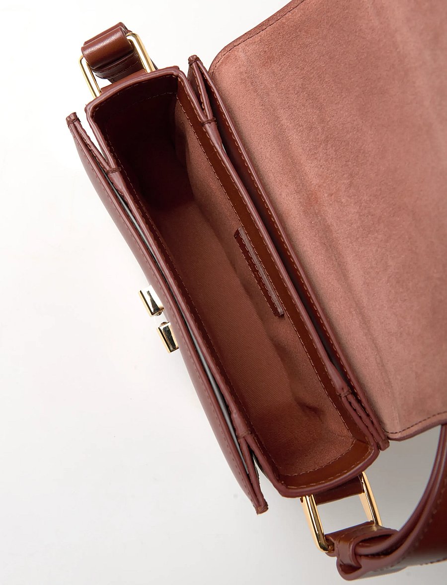 A.P.C. - bag grace mini - henkeltaschen - noisette - 5