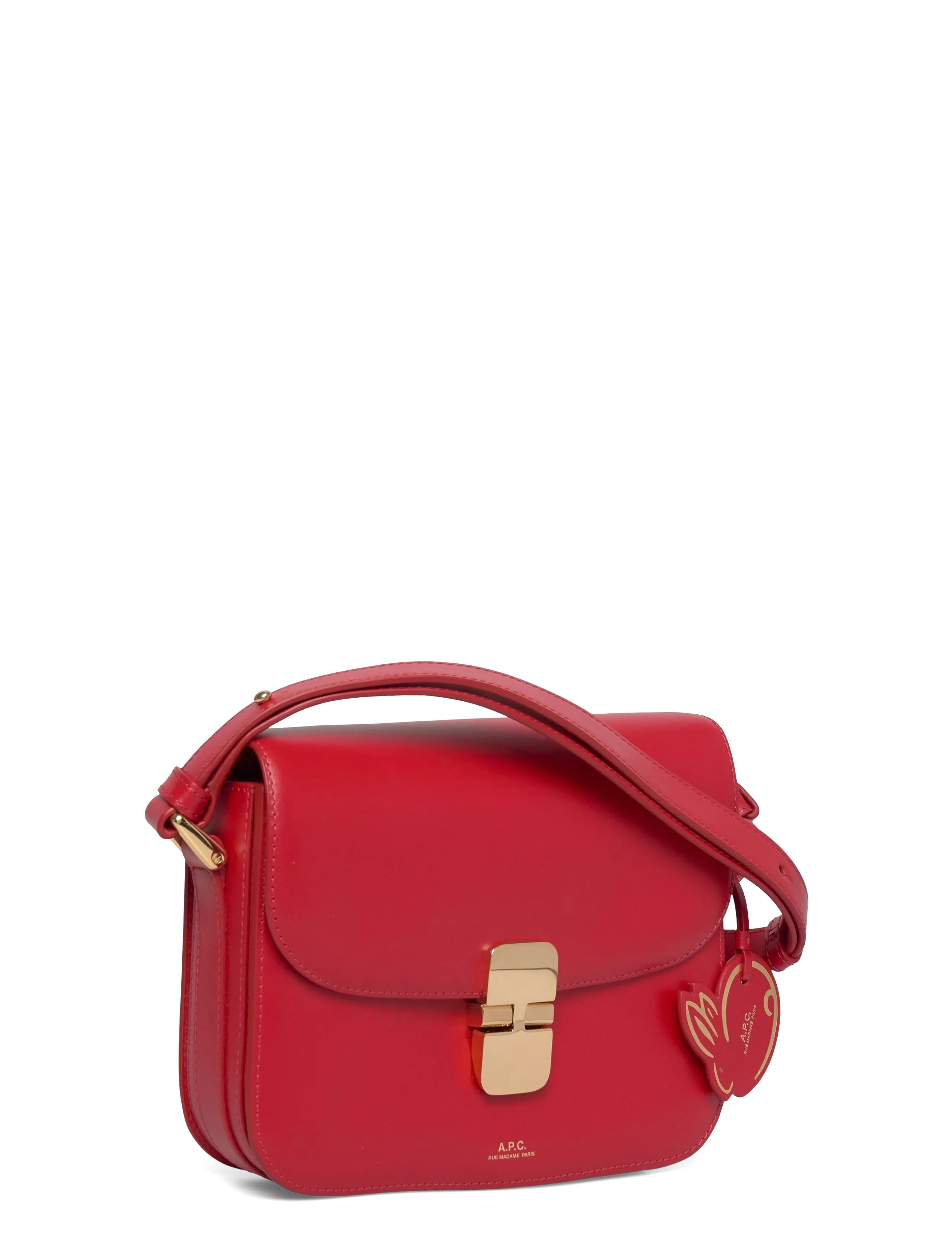A.P.C. - SAC GRACE SMALL LNY 23 - rouge vermillon - 2