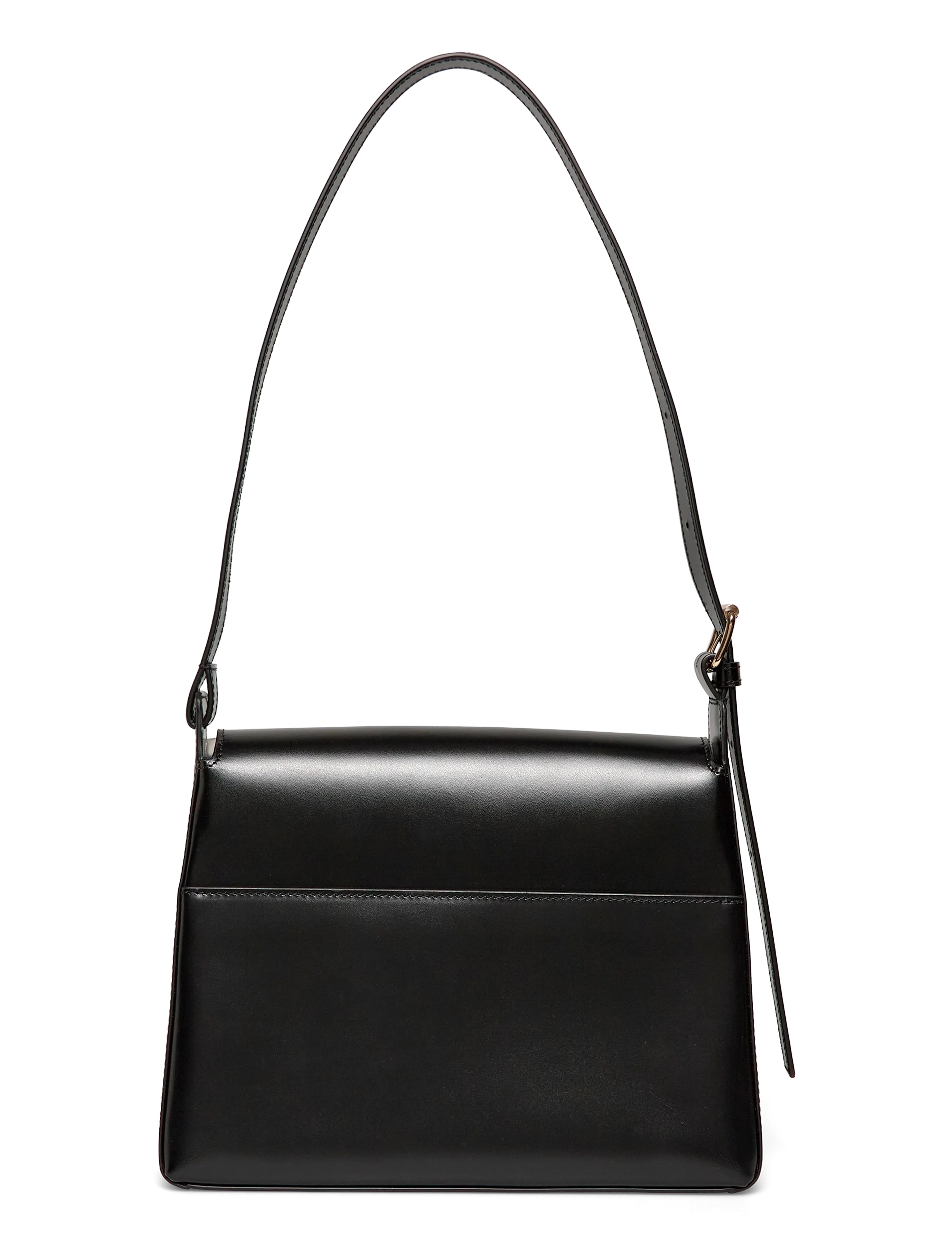 A.P.C. - sac Virginie flap - schultertaschen - black - 1