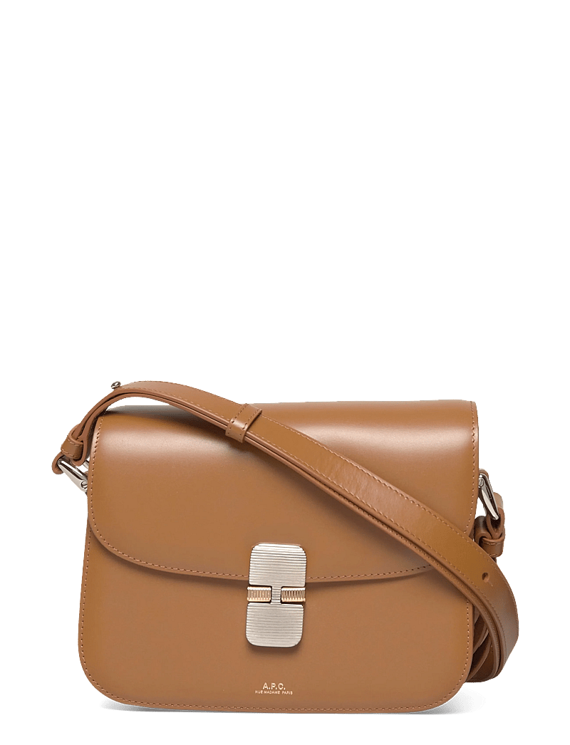 A.P.C. - SAC GRACE SMALL - crossbody bags - miel - 0