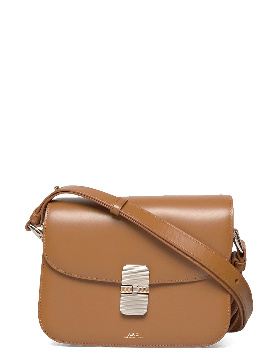 A.P.C. - SAC GRACE SMALL - umhängetaschen - miel - 0