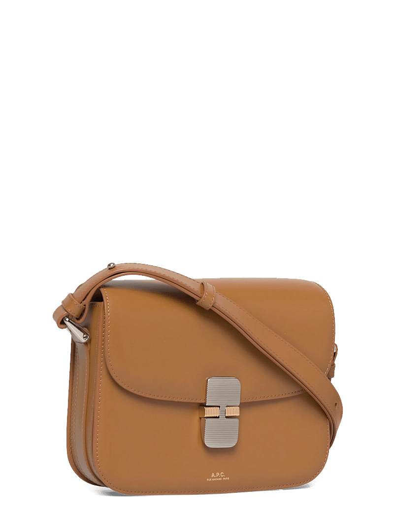 A.P.C. - SAC GRACE SMALL - crossbody bags - miel - 2
