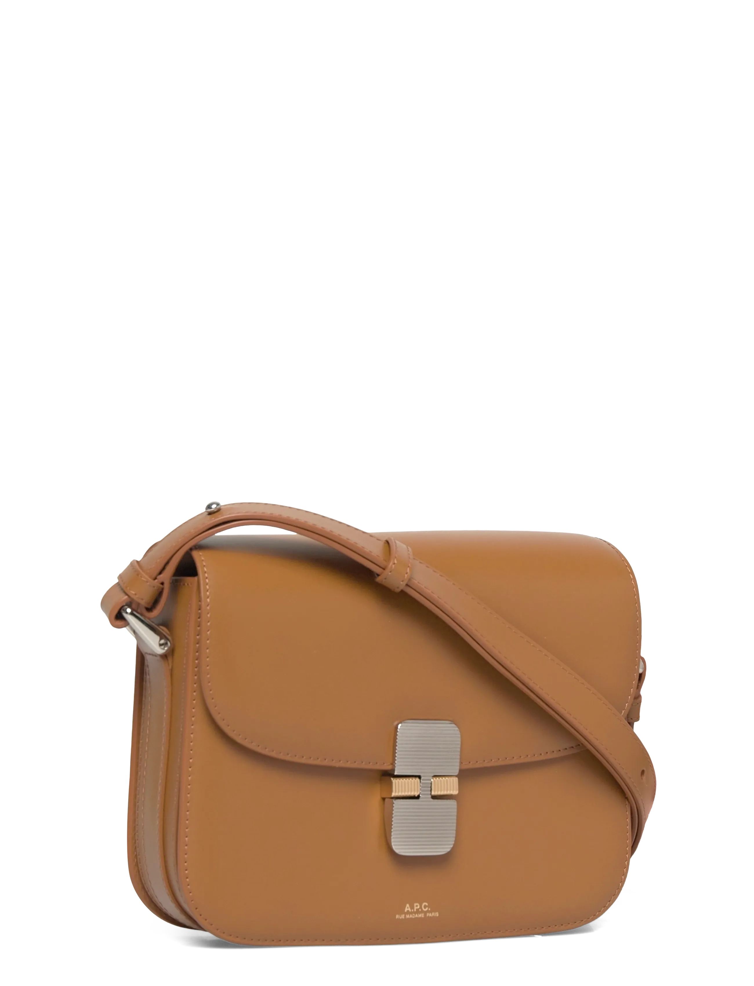 A.P.C. - SAC GRACE SMALL - crossbody bags - miel - 2