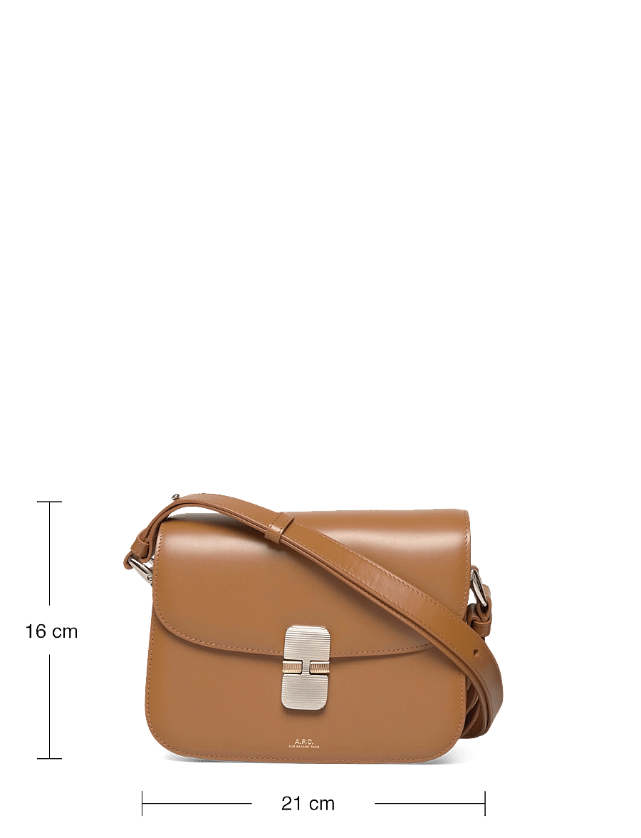 A.P.C. - SAC GRACE SMALL - umhängetaschen - miel - 3