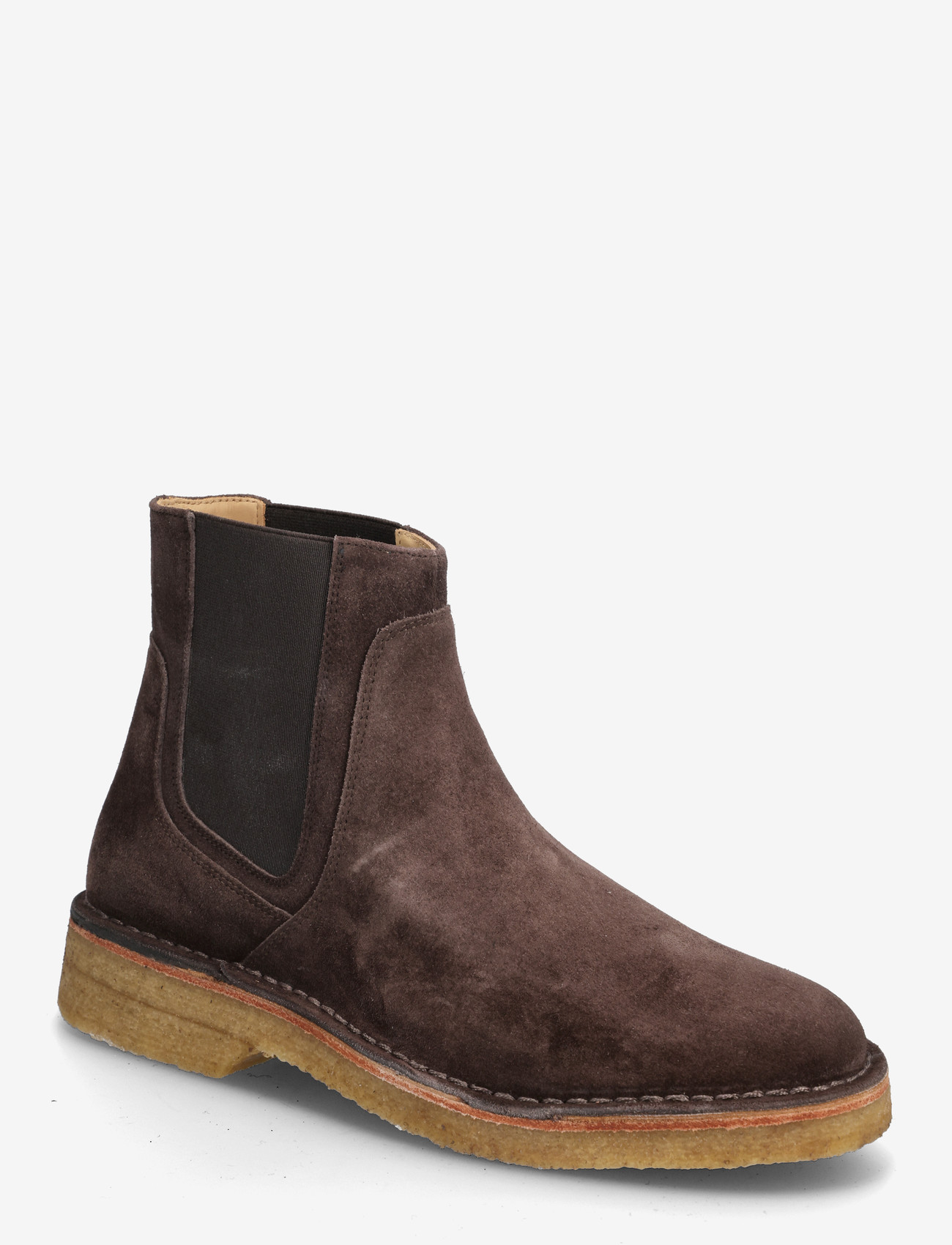 A.P.C. - Boots Theodore - chelsea boots - marron fonce - 0