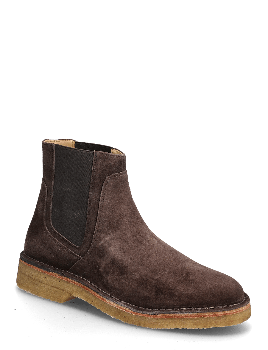 A.P.C. - Boots Theodore - chelsea boots - marron fonce - 0