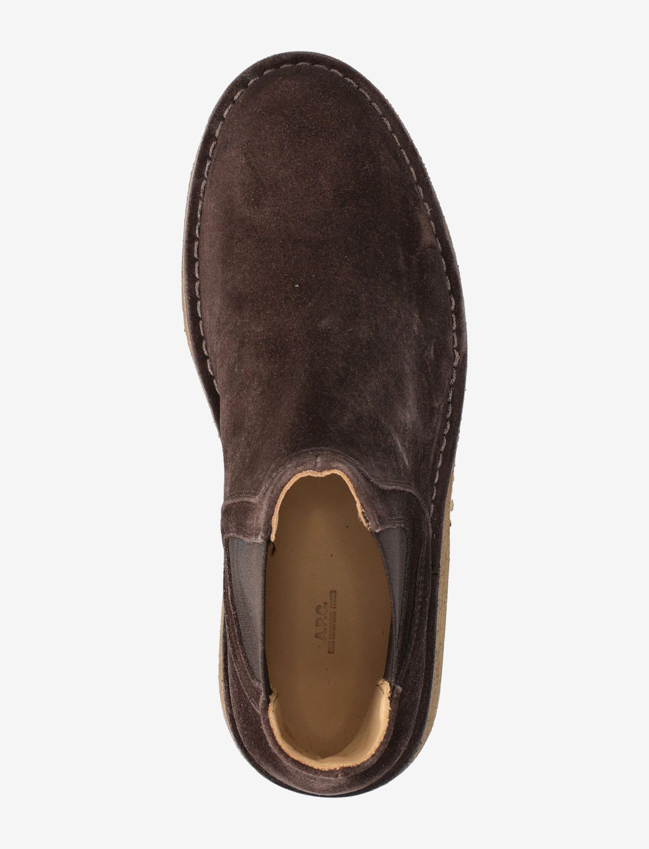 A.P.C. - Boots Theodore - chelsea boots - marron fonce - 3