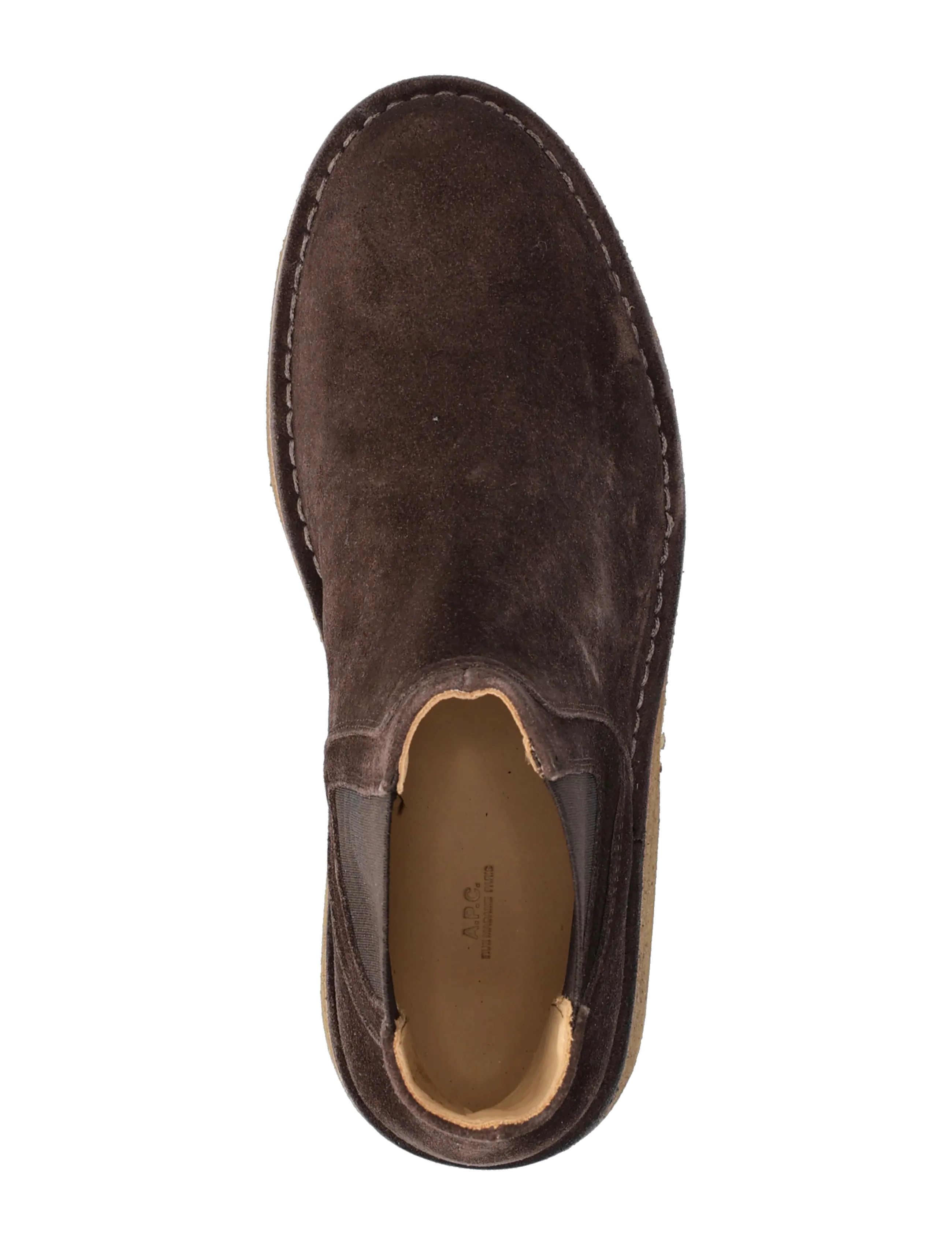 A.P.C. - Boots Theodore - män - marron fonce - 3