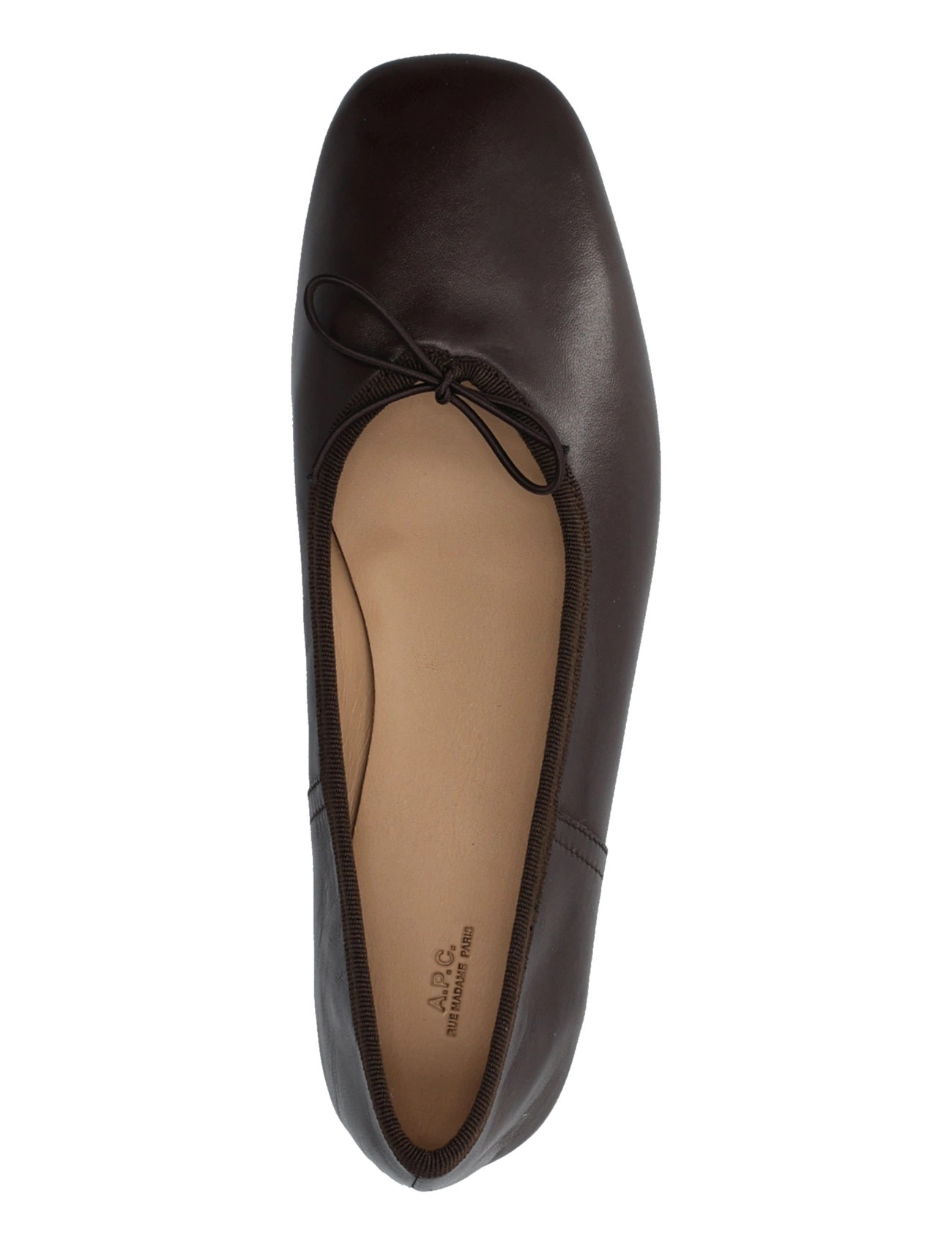 A.P.C. - ballerines cleo - speciella tillfällen - dark brown - 3