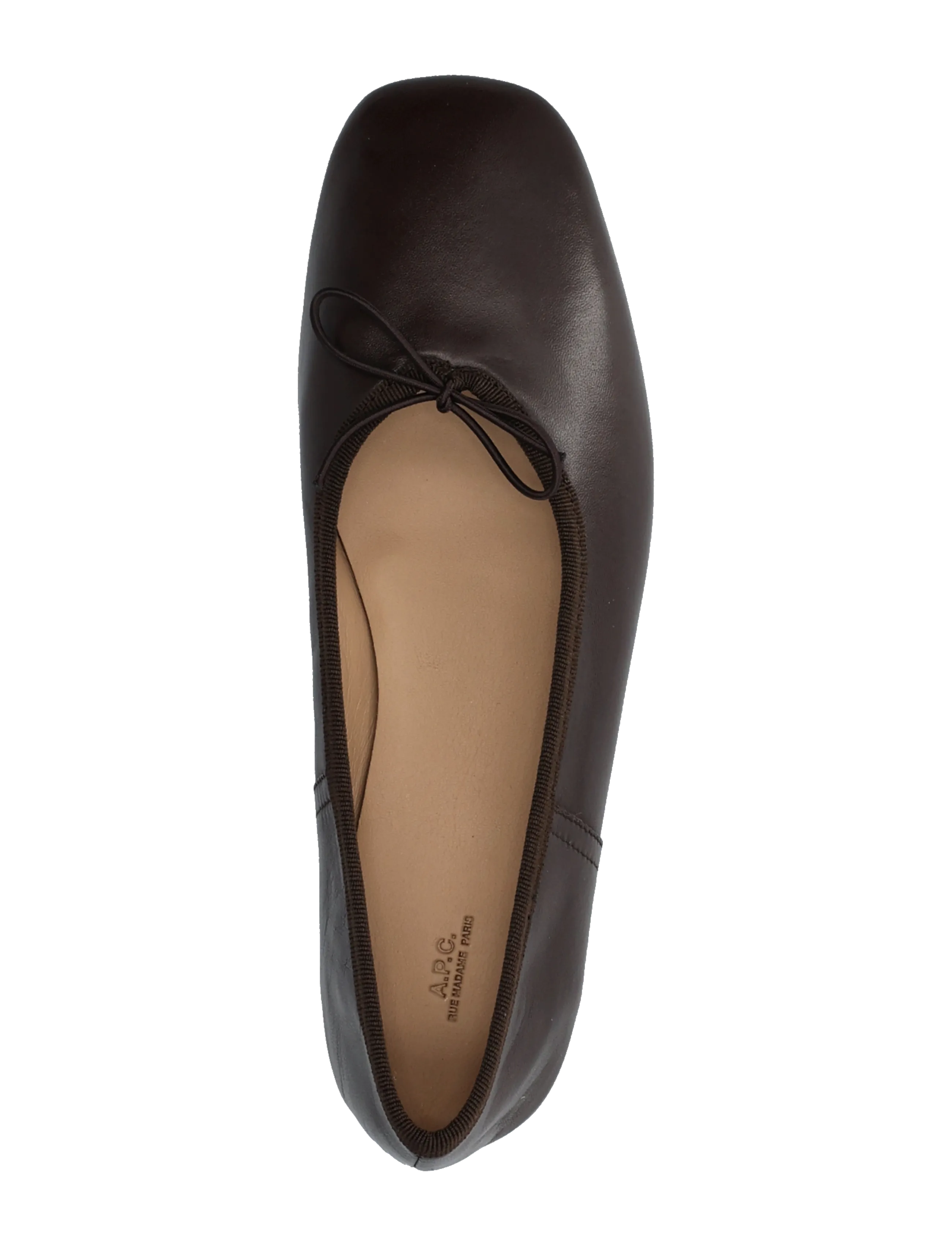 A.P.C. - ballerines cleo - erilised sündmused - dark brown - 3
