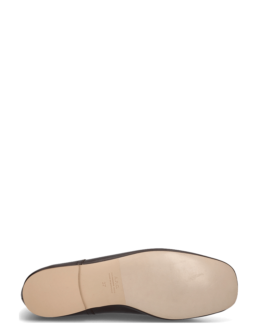 A.P.C. - ballerines cleo - speciella tillfällen - dark brown - 4