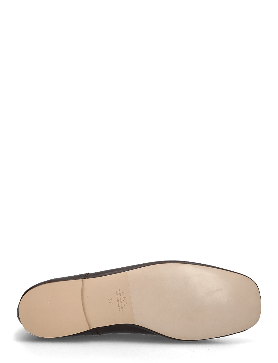 A.P.C. - ballerines cleo - erilised sündmused - dark brown - 4