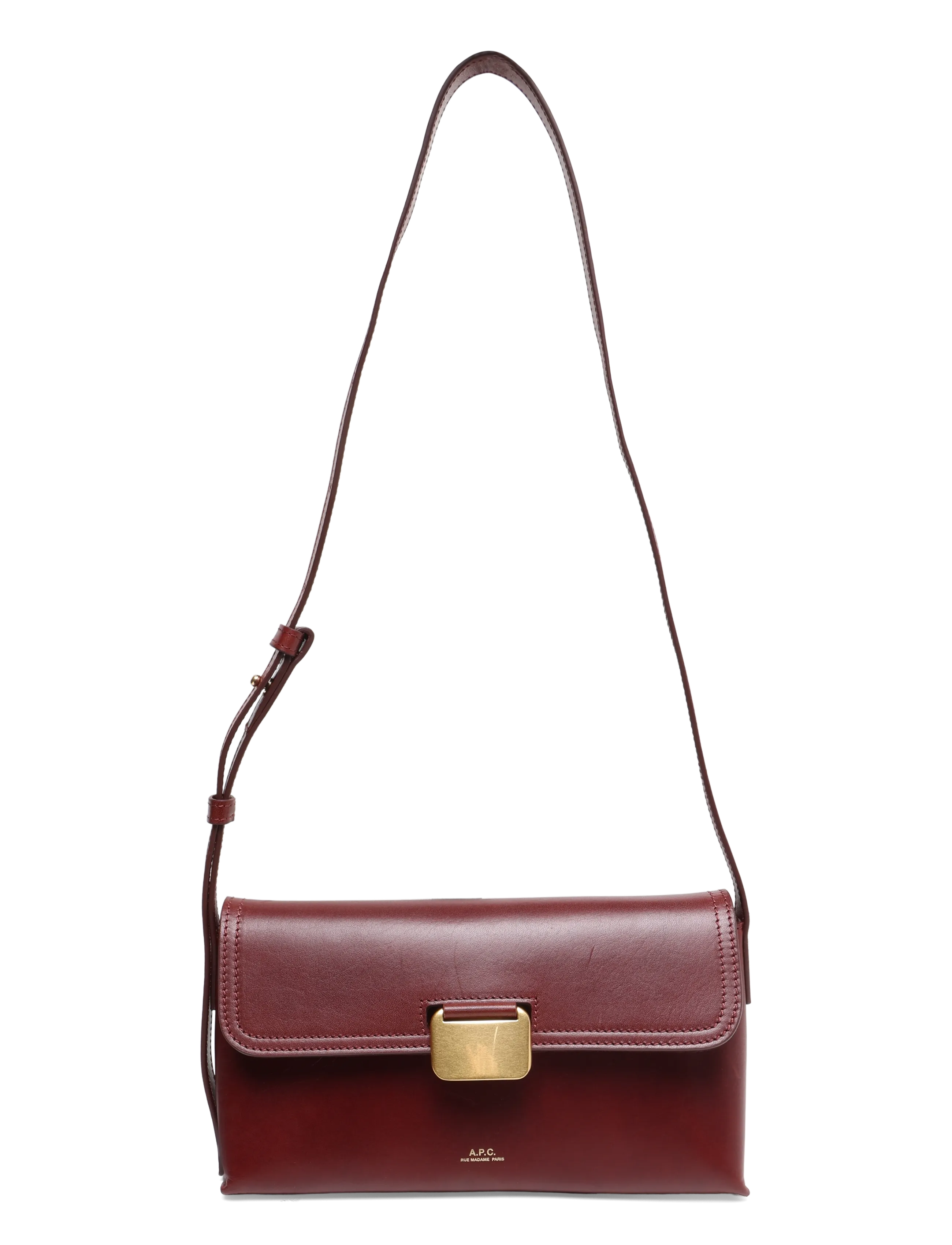A.P.C. sac simone small - Kotid - VINO / burgundy