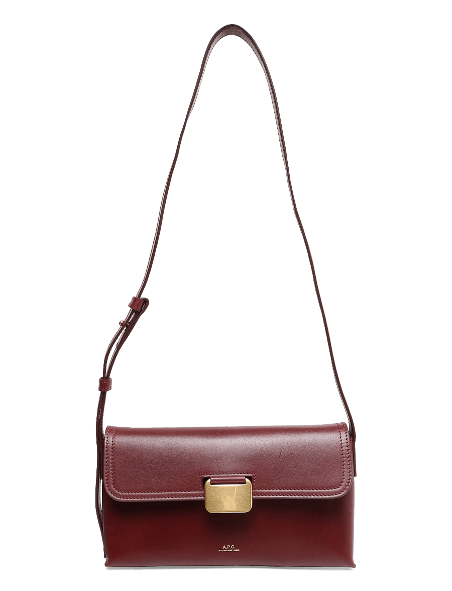 A.P.C. - sac simone small - Üleõlakotid - vino - 0