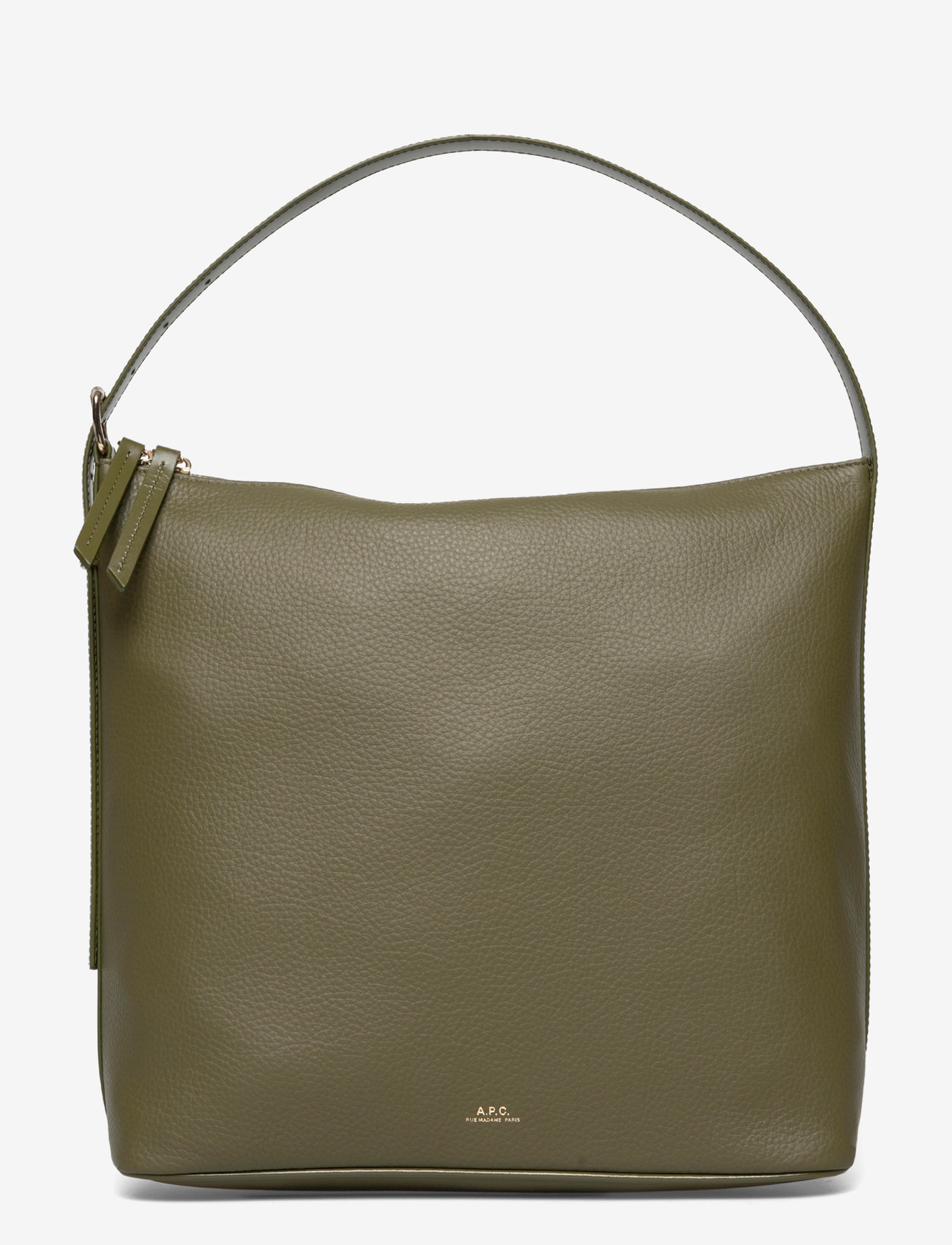 A.P.C. - bag vera - top handle tasker - kaki fonce - 0