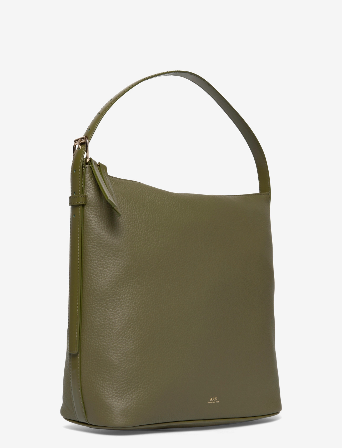A.P.C. - bag vera - top handle tasker - kaki fonce - 2