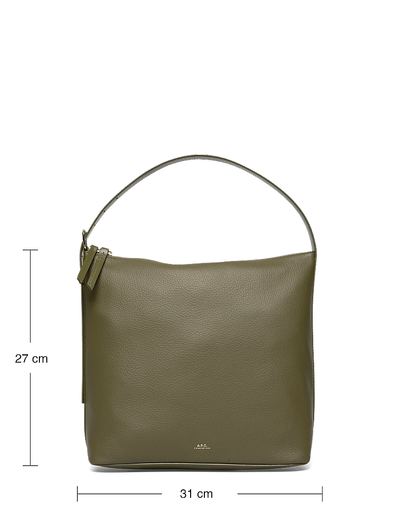 A.P.C. - bag vera - henkeltaschen - kaki fonce - 3