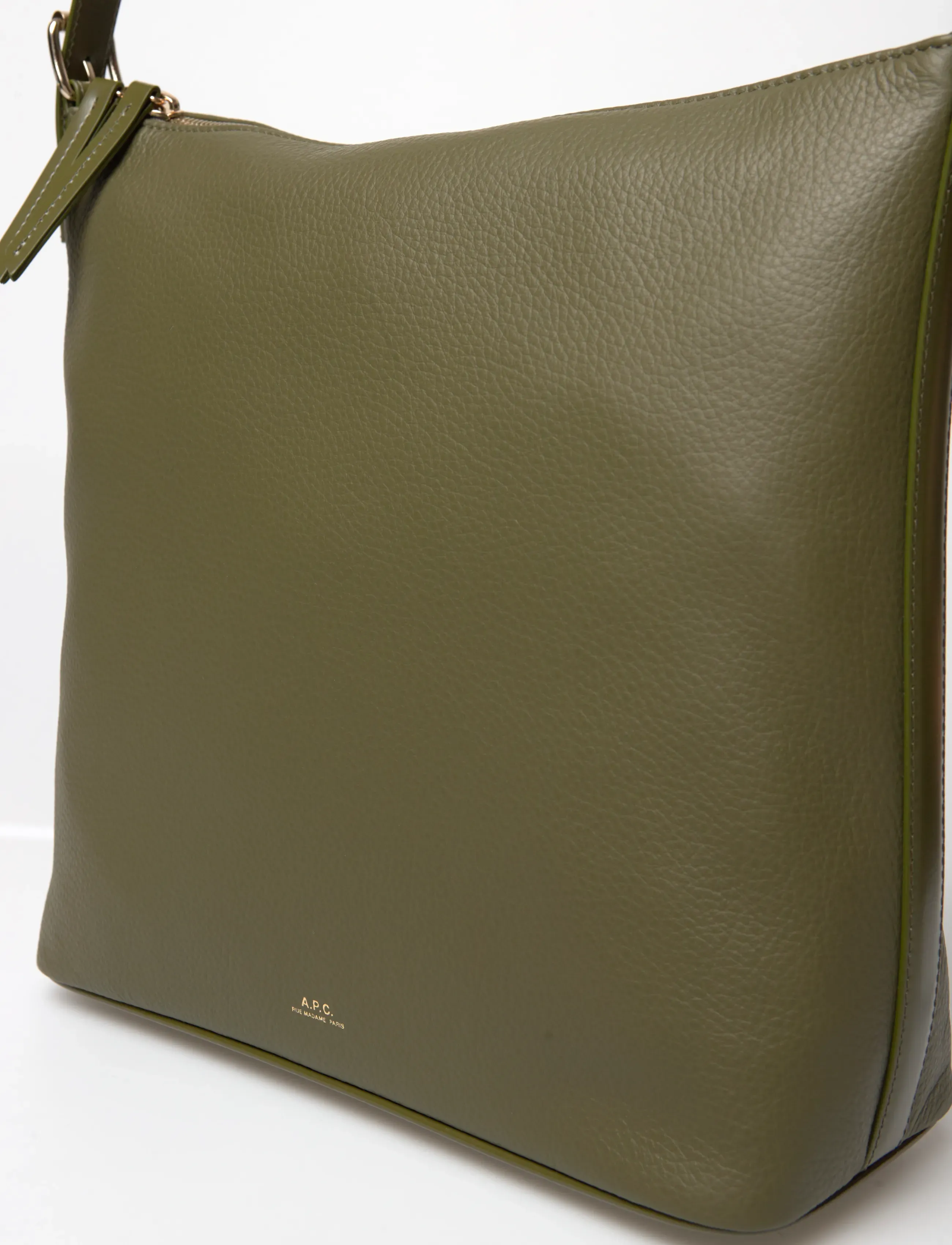 A.P.C. - bag vera - festmode zu outlet-preisen - kaki fonce - 4