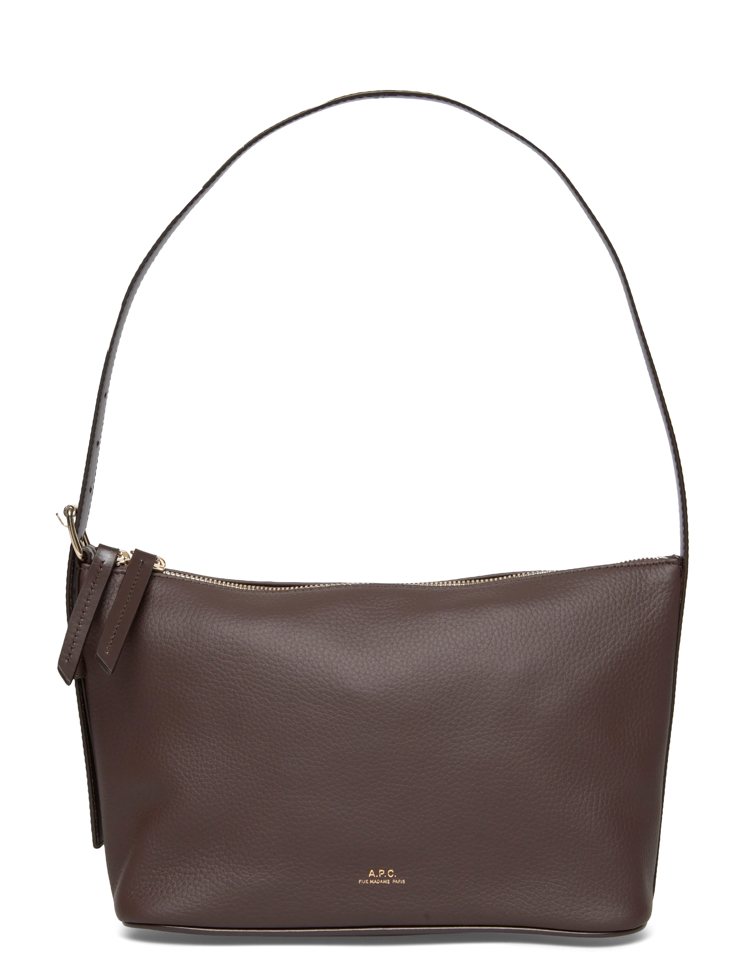 A.P.C. Shoulderbag Vera, One Size, Brown, Tasker > Tasker Med Tophåndtag, Dame