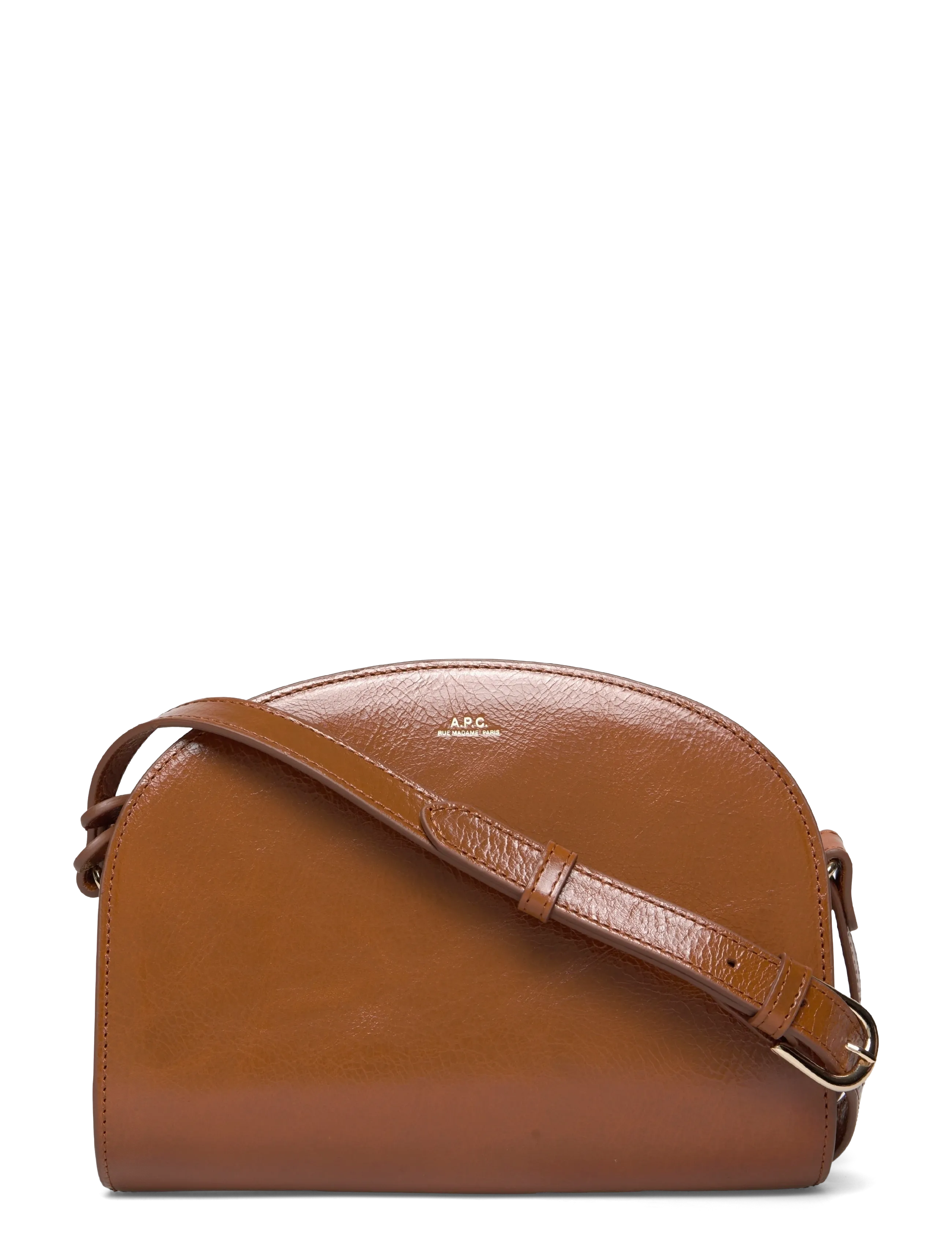 A.P.C. bag demi-lune - Disainerikaubad - CAFE / brown