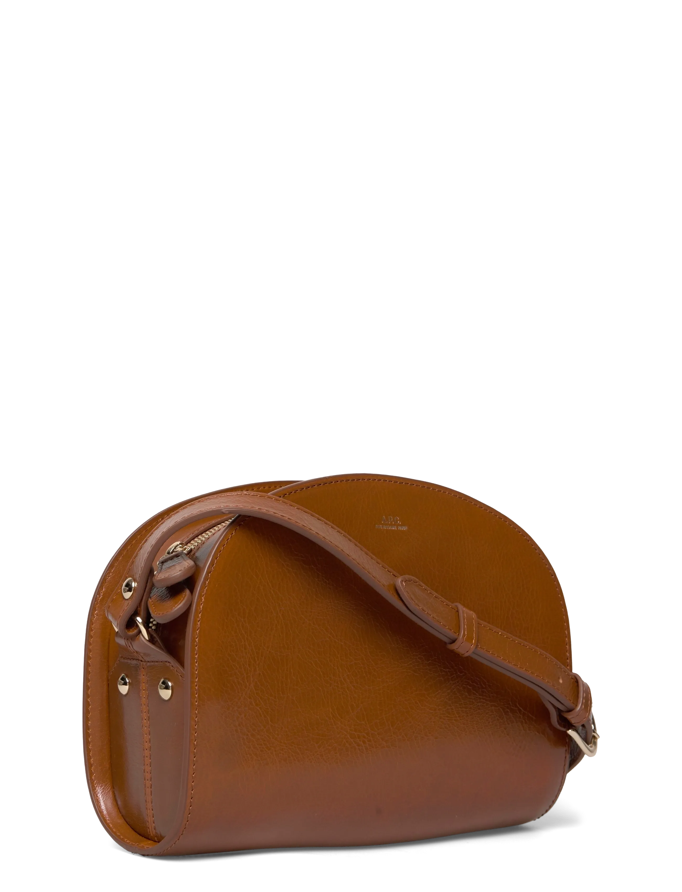 A.P.C. - bag demi-lune - accessoires - cafe - 2