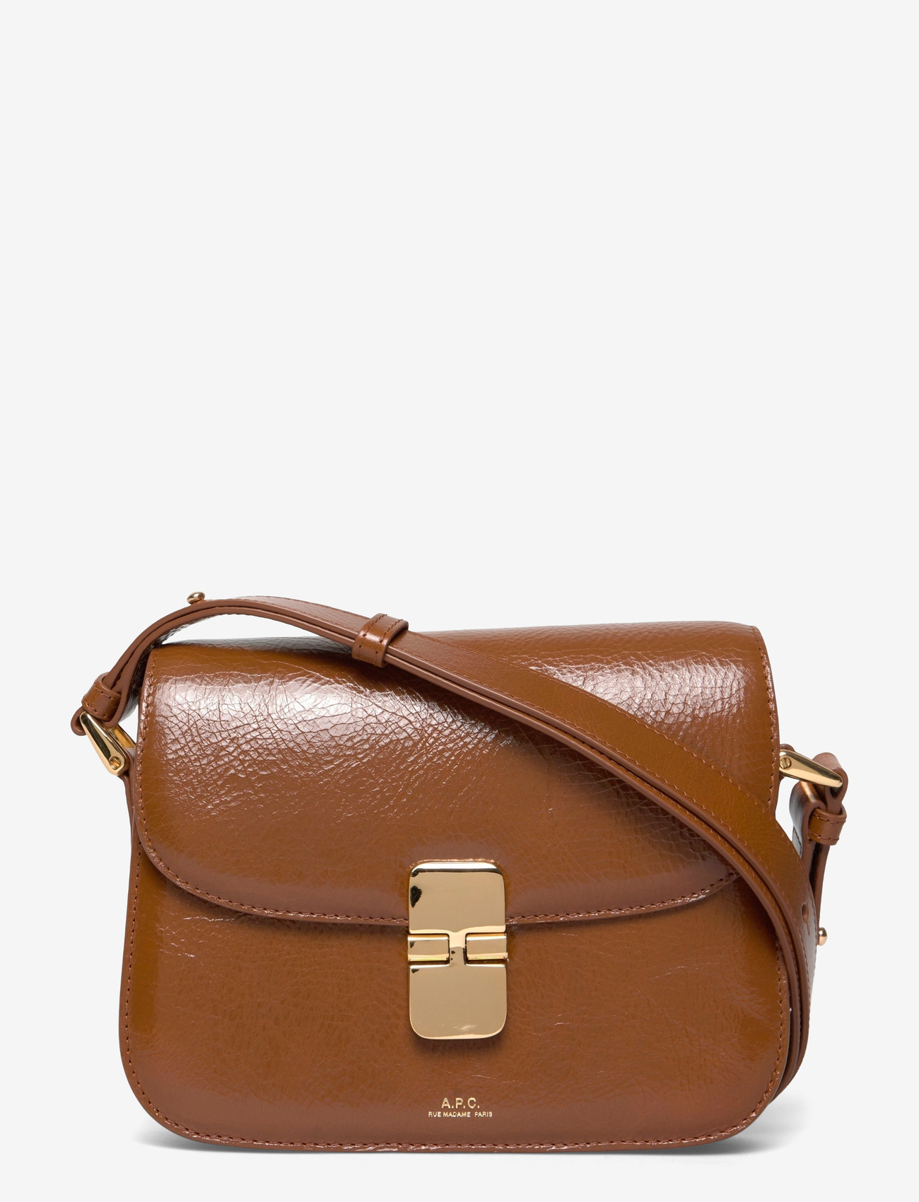 A.P.C. - bag grace small - shoulder bags - cafe - 0