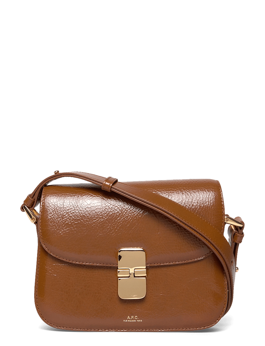 A.P.C. - bag grace small - henkeltaschen - cafe - 0
