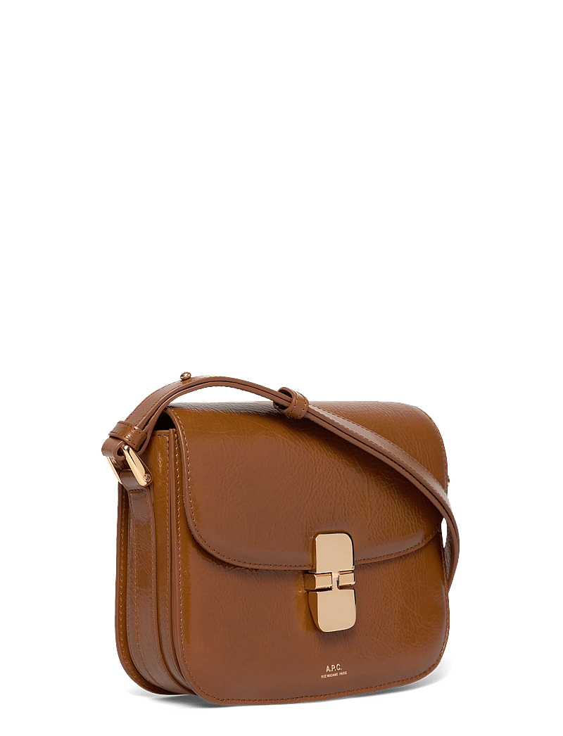 A.P.C. - bag grace small - henkeltaschen - cafe - 2