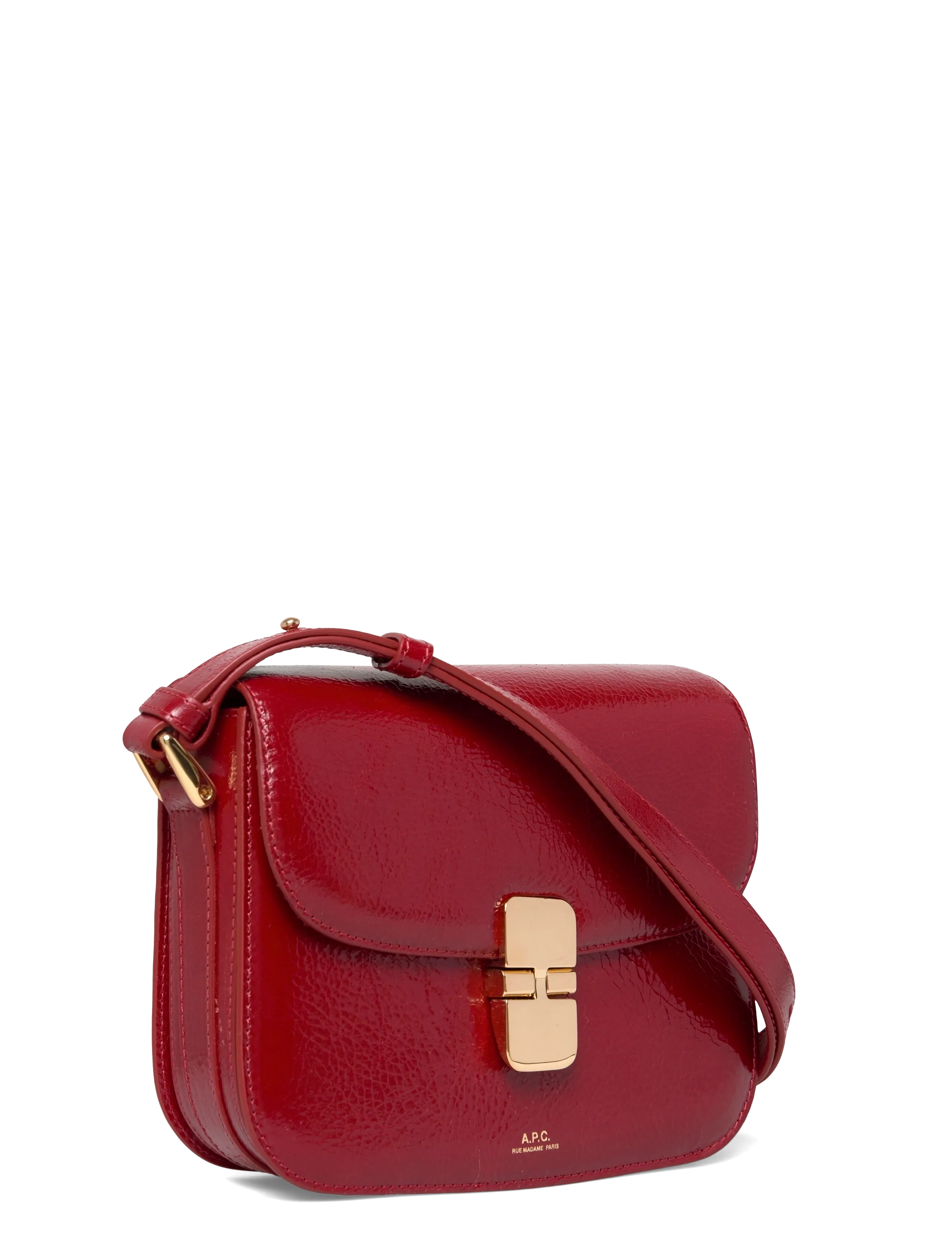 A.P.C. - bag grace small - accessoires - rouge - 2