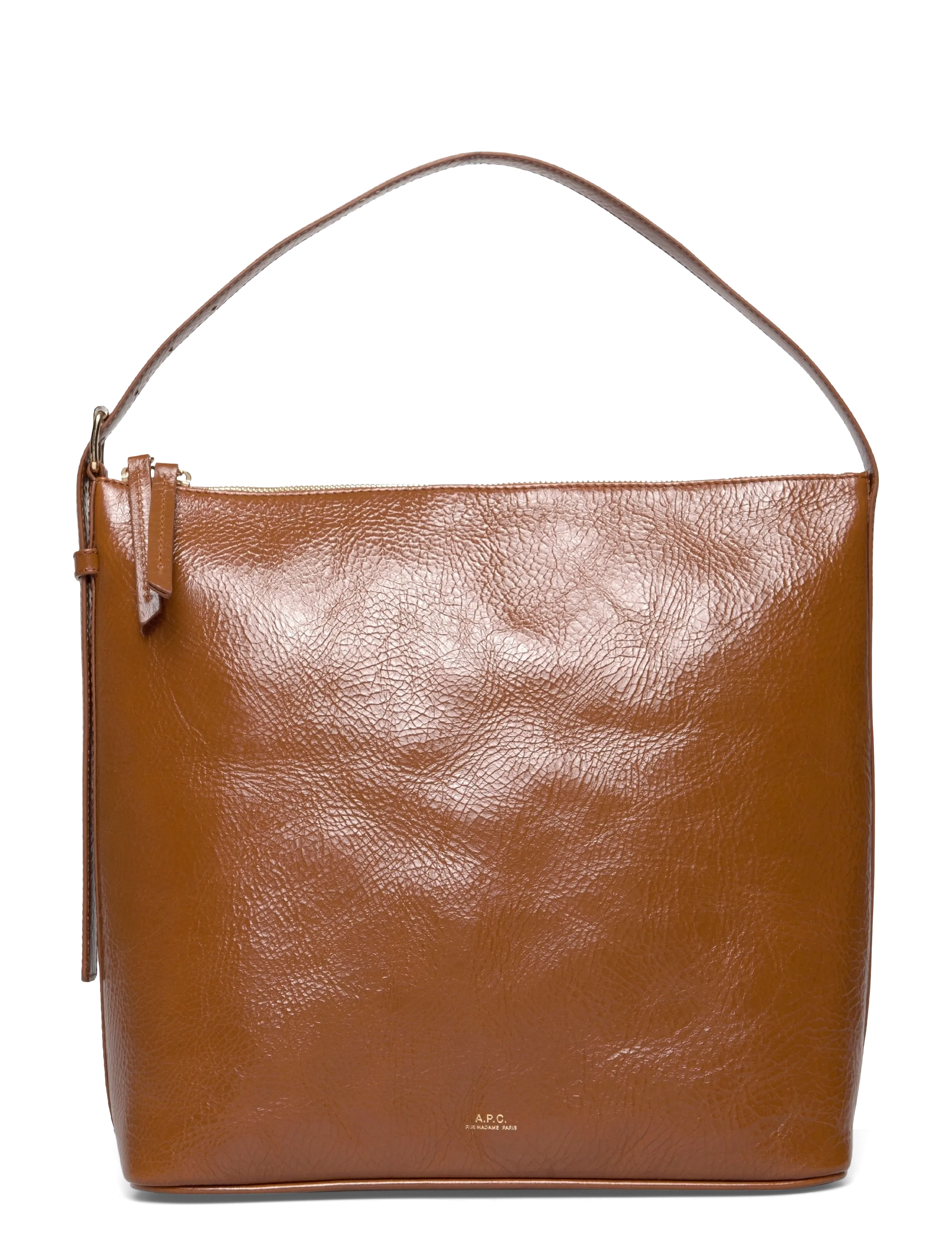 A.P.C. Bag Vera, One Size, Brown, Tasker > Tasker Med Tophåndtag, Dame