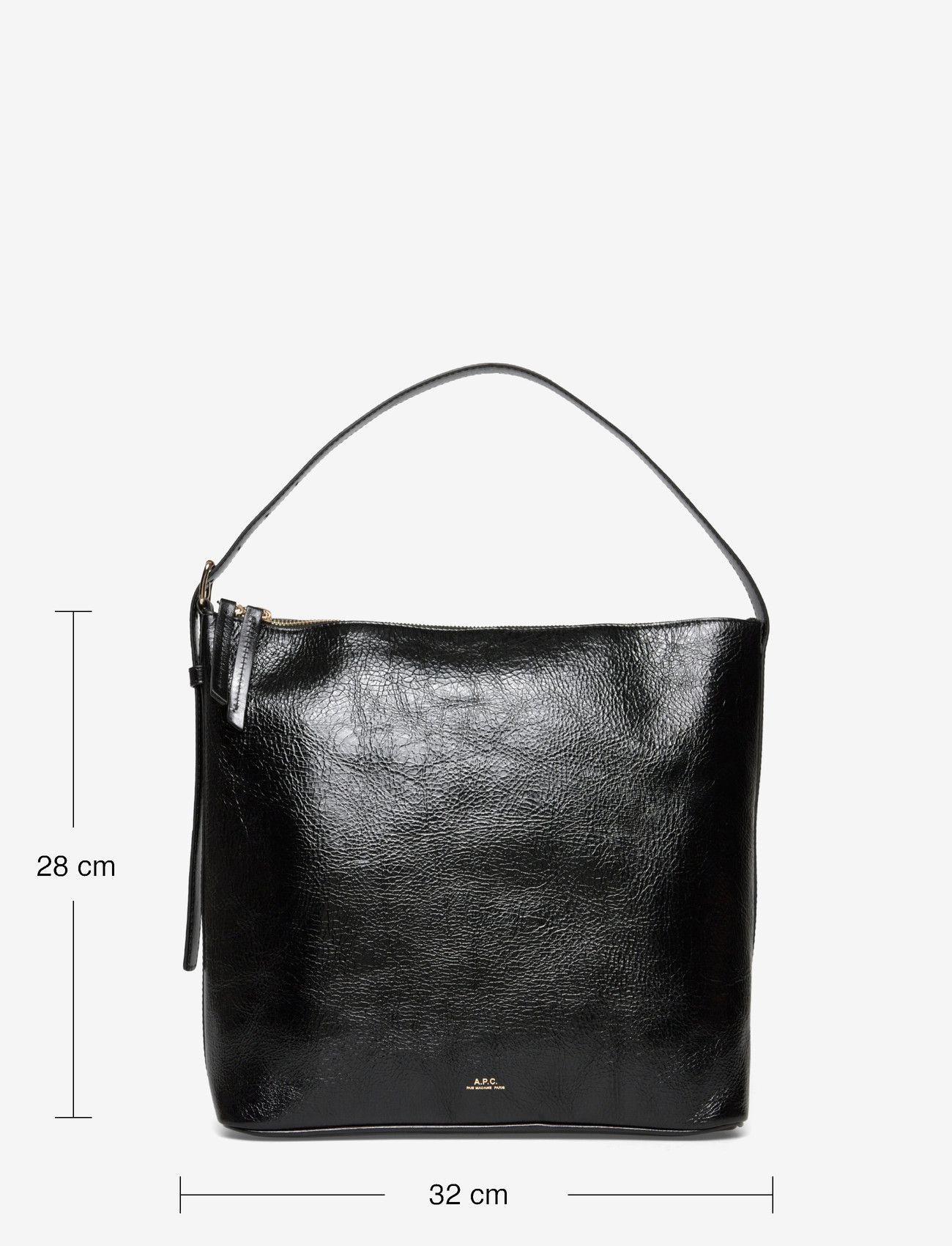 A.P.C. - bag vera - festmode zu outlet-preisen - noir - 3