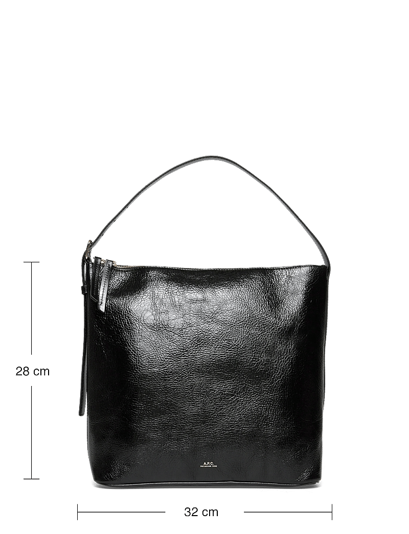 A.P.C. - bag vera - henkeltaschen - noir - 3