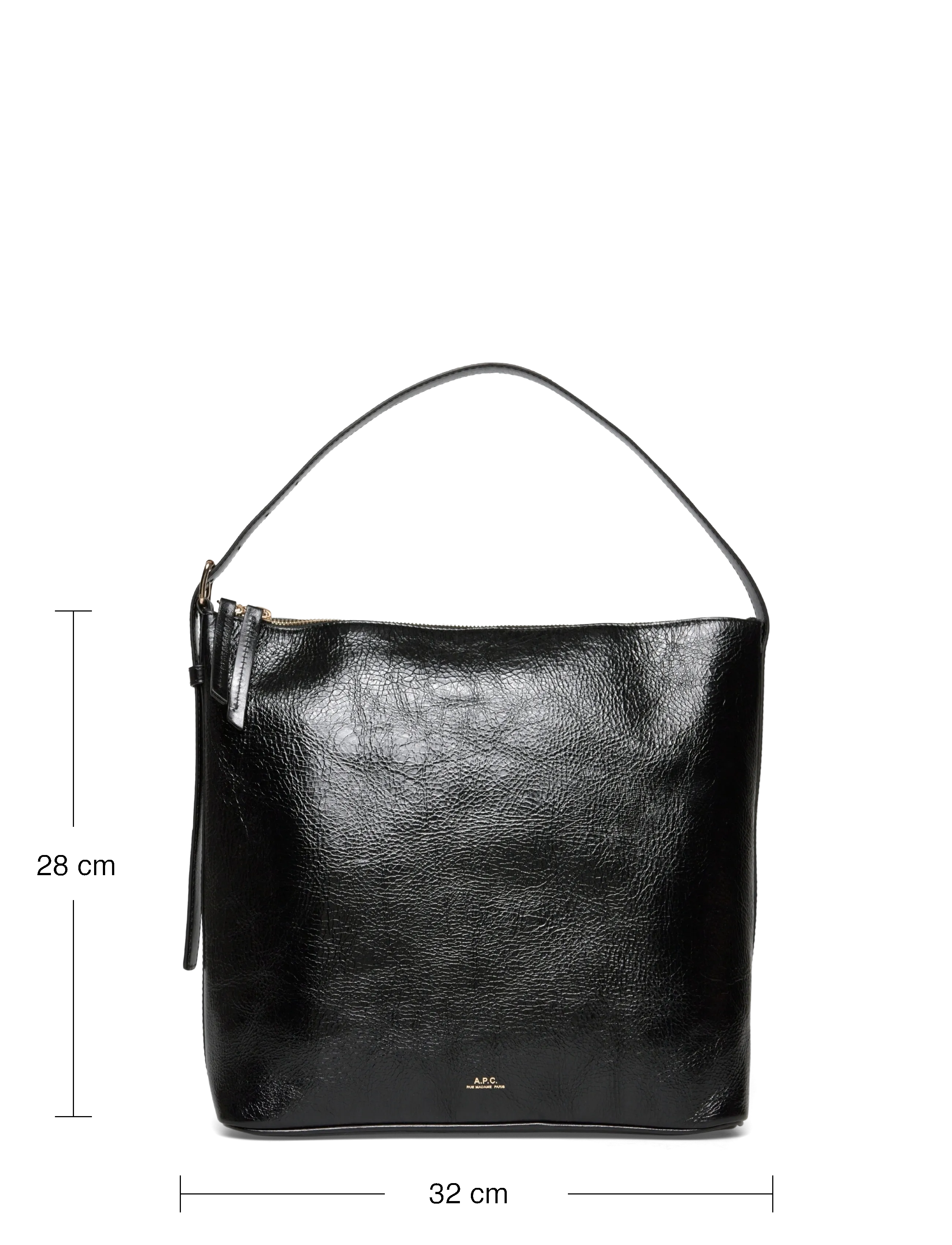 A.P.C. - bag vera - festmode zu outlet-preisen - noir - 3