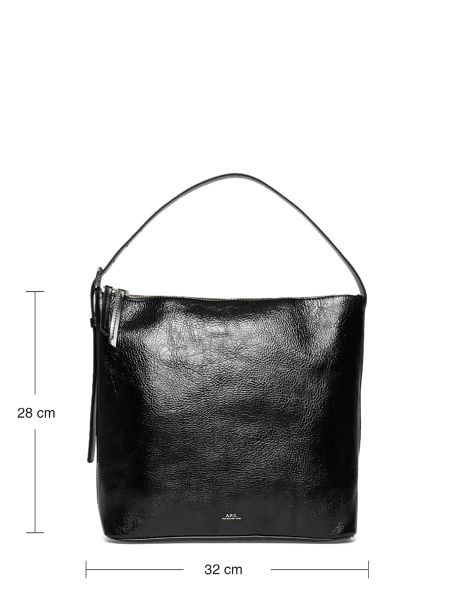 A.P.C. - bag vera - henkeltaschen - noir - 3