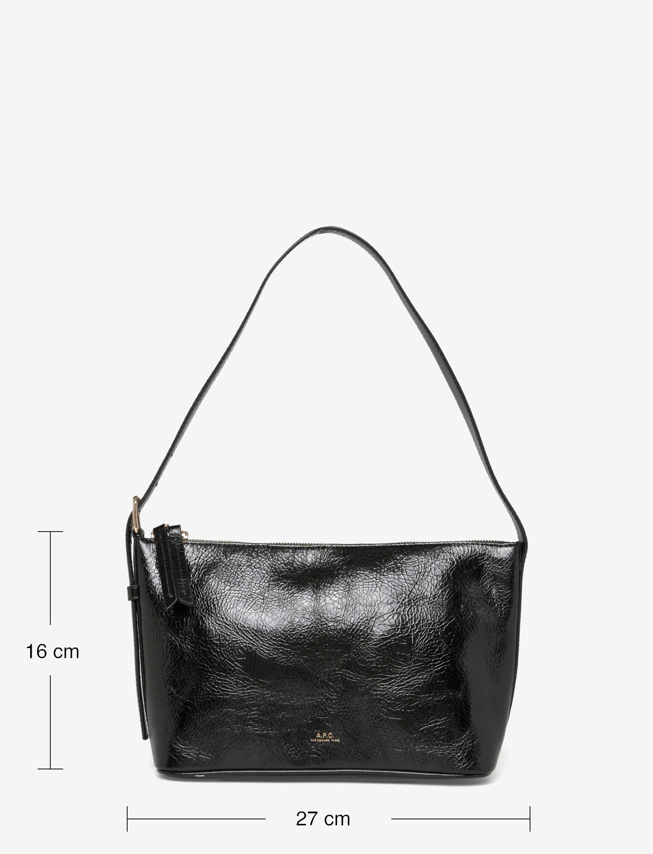 A.P.C. - shoulderbag vera - igapäevane stiil - noir - 3
