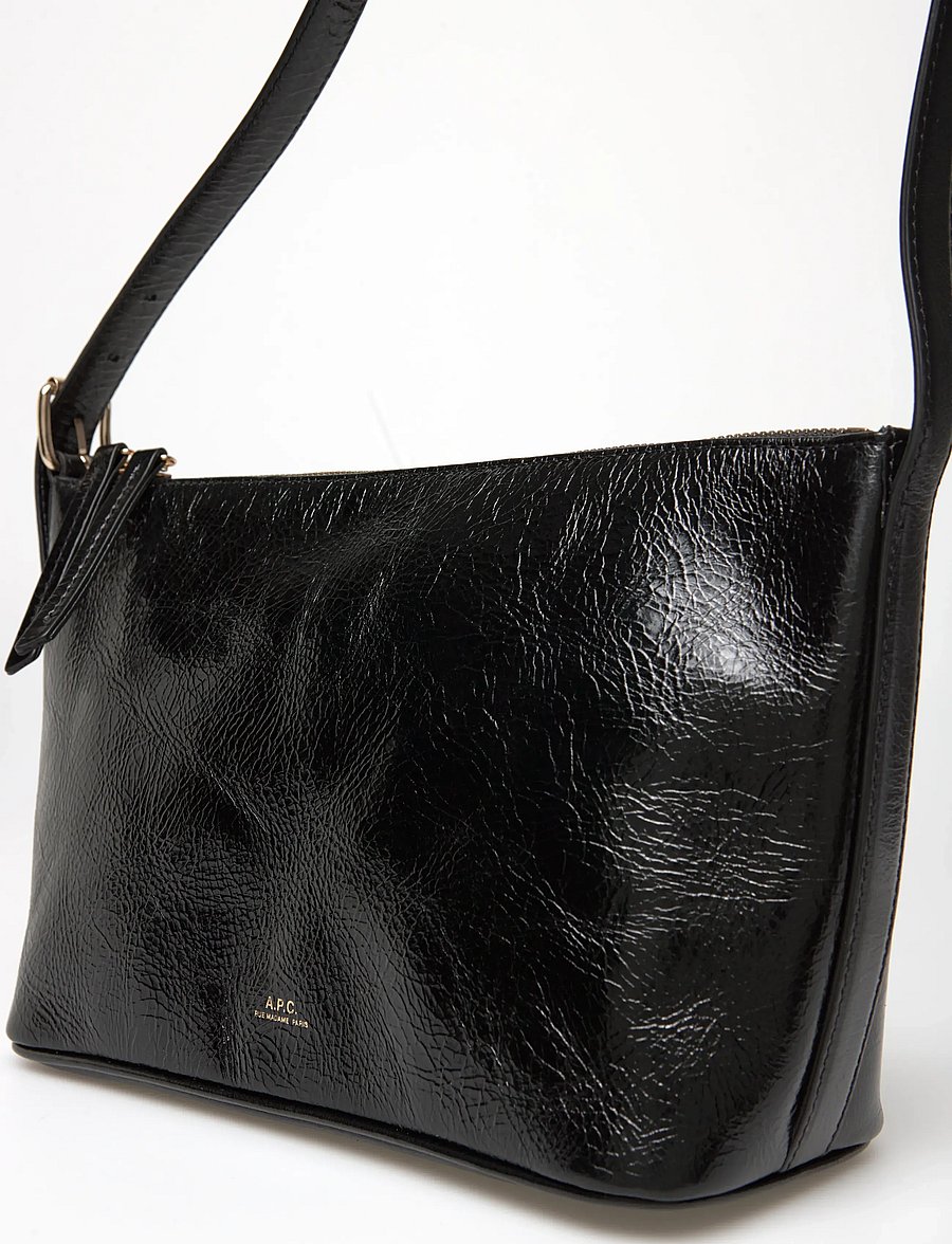 A.P.C. - shoulderbag vera - henkeltaschen - noir - 4