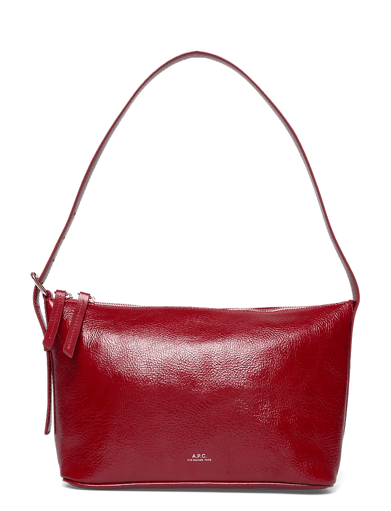 A.P.C. - shoulderbag vera - henkeltaschen - rouge - 0