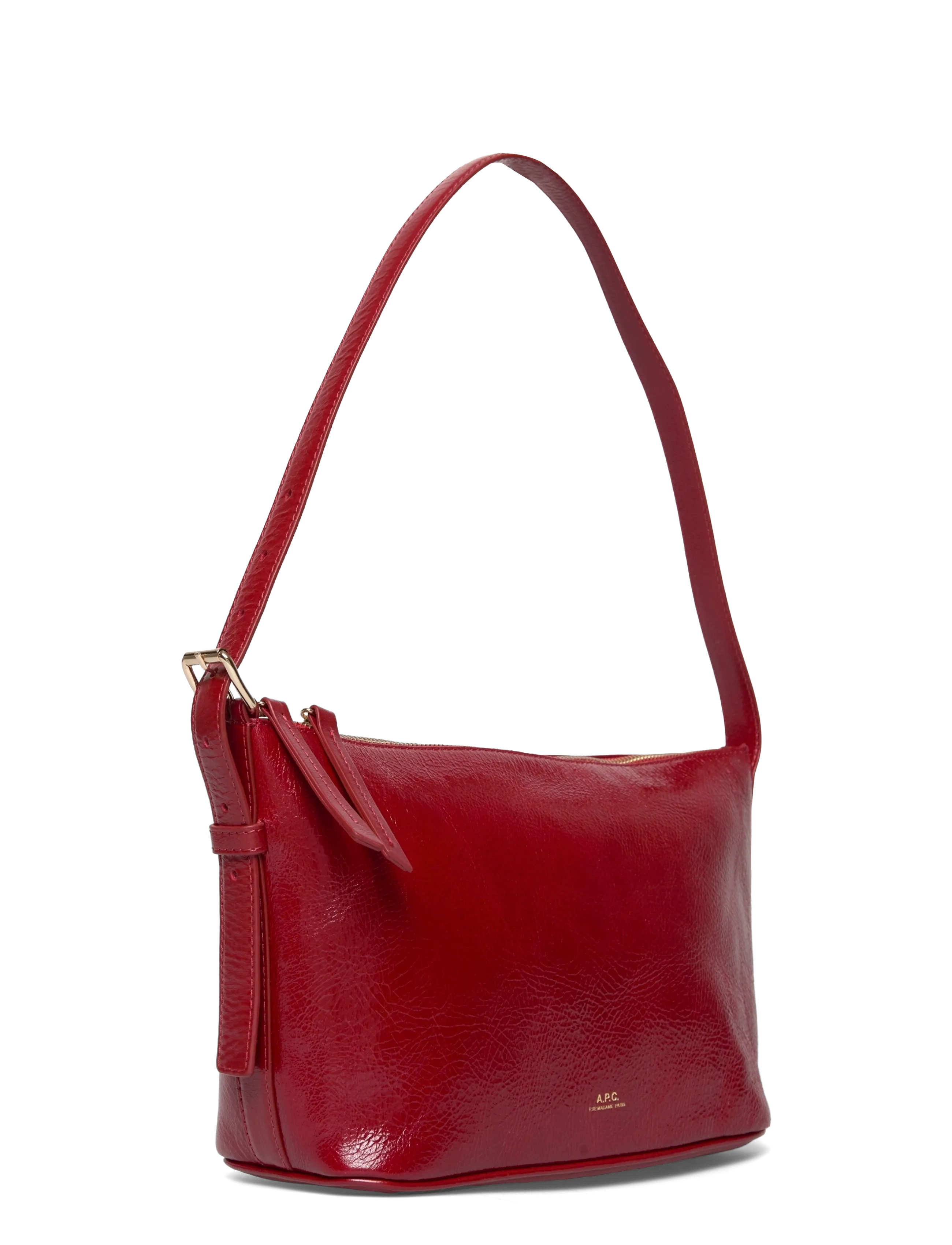 A.P.C. - shoulderbag vera - festmode zu outlet-preisen - rouge - 2