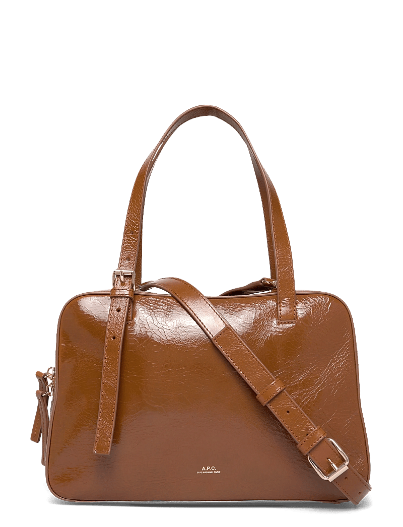 A.P.C. - bag virginie box - henkeltaschen - cafe - 0